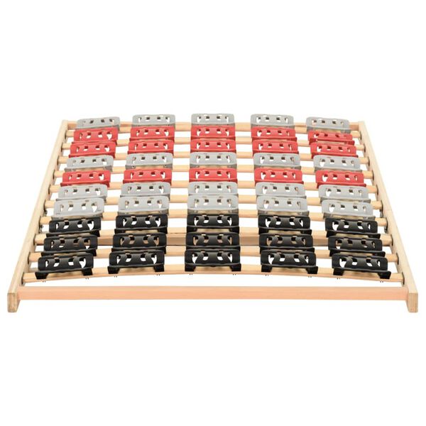 vidaXL Cadre de lit avec 12 lattes et supports 120x200 cm