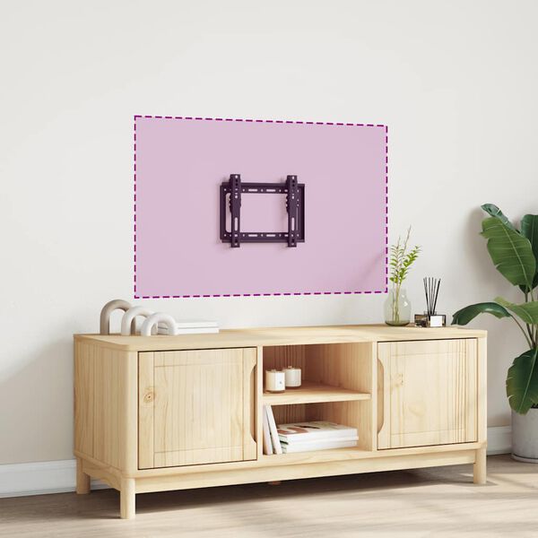 vidaXL Support TV mural pour &eacute;cran 14-42 pouces Max VESA 200x200 mm