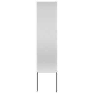 vidaXL &Eacute;cran de confidentialit&eacute; de jardin Fretwork Argent&eacute; 32 x 140 cm