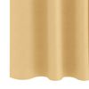 vidaXL Rideaux occultants avec anneaux 2 pcs Beige 140 x 140 cm