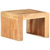vidaXL Table d'appoint 43x40x30 cm Bois d'acacia massif
