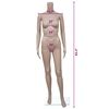vidaXL Mannequin de vitrine Femme sans tête