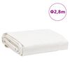 vidaXL B&acirc;che blanc &Oslash; 2,8 m 650 g/m&sup2;