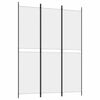 vidaXL Cloison de s&eacute;paration 3 panneaux Blanc 150x200 cm Tissu