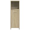 vidaXL Armoire de salle de bain Chêne sonoma 30x30x95 cm Aggloméré