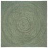 vidaXL Tapis de surface Vert olive 200 x 200 cm Jute