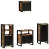 vidaXL Ensemble de mobilier de salle de bain 4 pi&egrave;ces