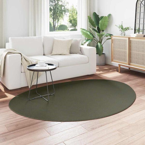 vidaXL Tapis HUARTE Vert for&ecirc;t 140 x 200 cm Polyester