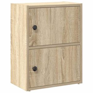 vidaXL Biblioth&egrave;que ch&ecirc;ne sonoma 40x24x52 cm bois d'ing&eacute;nierie