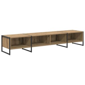 vidaXL Meuble TV Ch&ecirc;ne artisan 170,5 x 36 x 30,5 cm Bois d'ing&eacute;nierie