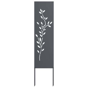 vidaXL &Eacute;cran de confidentialit&eacute; de jardin Anthracite 32 x 140 cm