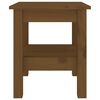 vidaXL Table basse Marron miel 35x35x40 cm Bois massif de pin