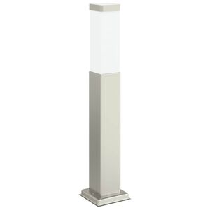vidaXL Borne lumineuse 50 cm en acier inoxydable IP44