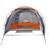 vidaXL Tente de camping tunnel 4 personnes gris imperméable