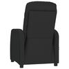 vidaXL Fauteuil &eacute;lectrique de massage Noir Tissu