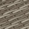vidaXL Salon de jardin 4 pcs avec coussins gris r&eacute;sine tress&eacute;e