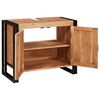 vidaXL Meuble sous &eacute;vier Marron 71 x 33 x 58 cm Bois d'Acacia Massif