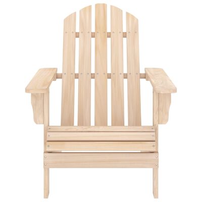 vidaXL Chaise de jardin Adirondack bois de sapin massif