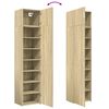 vidaXL Armoire de rangement mince ch&ecirc;ne sonoma 50x42,5x225 cm