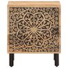 vidaXL Table de chevet 40x33x46 cm Bois de manguier solide