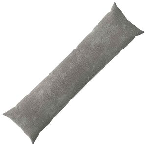 vidaXL Housse de coussin HEERLEN Gris fonc&eacute; 40 x 145 cm Tissu Chenille