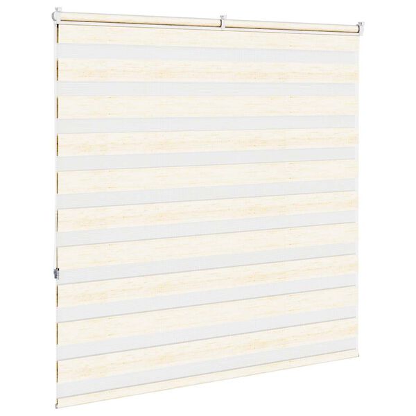 vidaXL Store z&egrave;bre beige marbr&eacute; largeur du tissu 140,9 cm polyester
