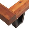 vidaXL Cadre de lit &agrave; live edge Bois d'acacia massif 160 cm