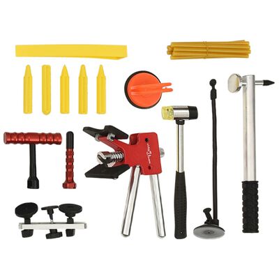 vidaXL Kit d'outils de débosselage sans peinture 75 pcs