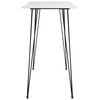 vidaXL Ensemble de bar 7 pcs Blanc