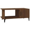 vidaXL Table basse Ch&ecirc;ne marron 90x50x40 cm Bois d'ing&eacute;nierie