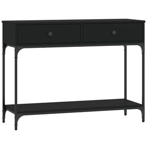 vidaXL Table console ch&ecirc;ne sonoma 75x34,5x75 cm bois d'ing&eacute;nierie