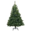 vidaXL Sapin de Noël artificiel avec 150 LED Vert 120 cm PE et PVC