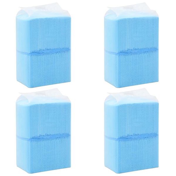 vidaXL Tapis d&rsquo;hygi&egrave;ne pour chiens 400 pcs 45 x 33 cm Tissu non tiss&eacute;