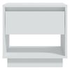 vidaXL Tables de chevet 2 pcs Blanc 45x34x44 cm bois d'ingénierie