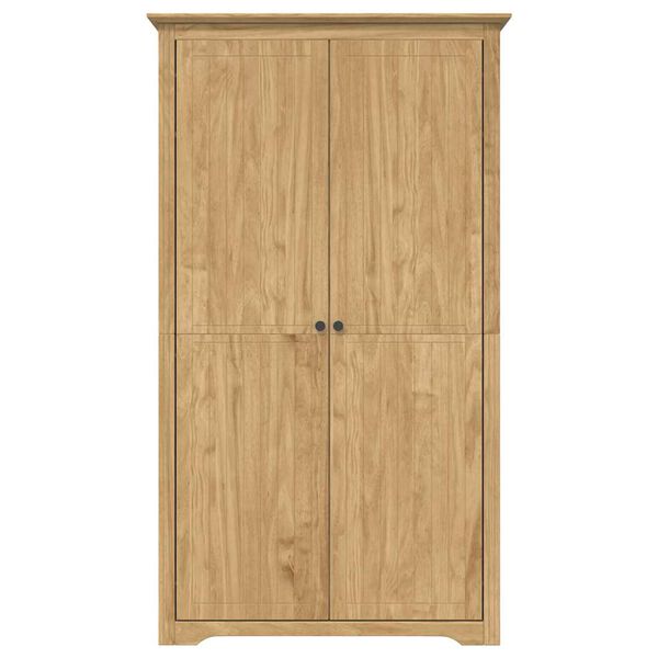 vidaXL Armoire BODO Marron miel 53,5 x 99 x 173 cm Bois d'ing&eacute;nierie