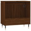 vidaXL Armoire de bain chêne marron 58x33x60 cm bois d'ingénierie