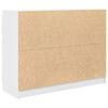 vidaXL Buffet blanc 100x35x76 cm bois d'ing&eacute;nierie