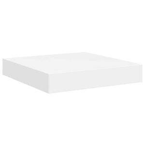 vidaXL &Eacute;tag&egrave;re flottante murale blanc 23x23,5x3,8 cm MDF