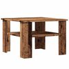 vidaXL Table basse vieux bois 60x60x42 cm bois d'ing&eacute;nierie