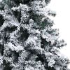 vidaXL Sapin de No&euml;l artificiel Blanc 240 cm PVC, Acier et Plastique