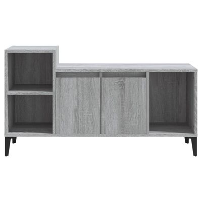 vidaXL Meuble TV Sonoma gris 100x35x55 cm Bois d'ingénierie