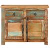 vidaXL Buffet 68x35x55 cm bois massif de r&eacute;cup&eacute;ration