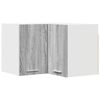 vidaXL Armoire suspendue Gris Sonoma et Blanc 57 x 57 x 40 cm
