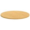 vidaXL Dessus de table Ø70x1,5 cm bambou