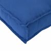 vidaXL Ensemble de coussins 3 pcs Bleu royal Tissu Oxford