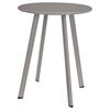 ProGarden Table d'appoint d'ext&eacute;rieur 40x49 cm Taupe mat