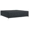 vidaXL Housse pour meubles Uni Noir 300 x 300 x 70 cm 420D