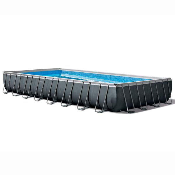 Intex Ensemble de piscine Ultra XTR Frame Rectangulaire 975x488x132 cm