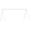 vidaXL Toit de lit pour enfants blanc 199x80,5x88cm bois de pin massif