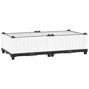 vidaXL Lit sur&eacute;lev&eacute; 80x40x23 cm Polypropyl&egrave;ne